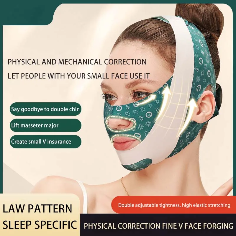 Adjustable V Face Bandage Lift Up Belt Reduce Double Chin Face Sculpting Sleeping Mask Facial Skin Care Tool Face Lifting Tapes