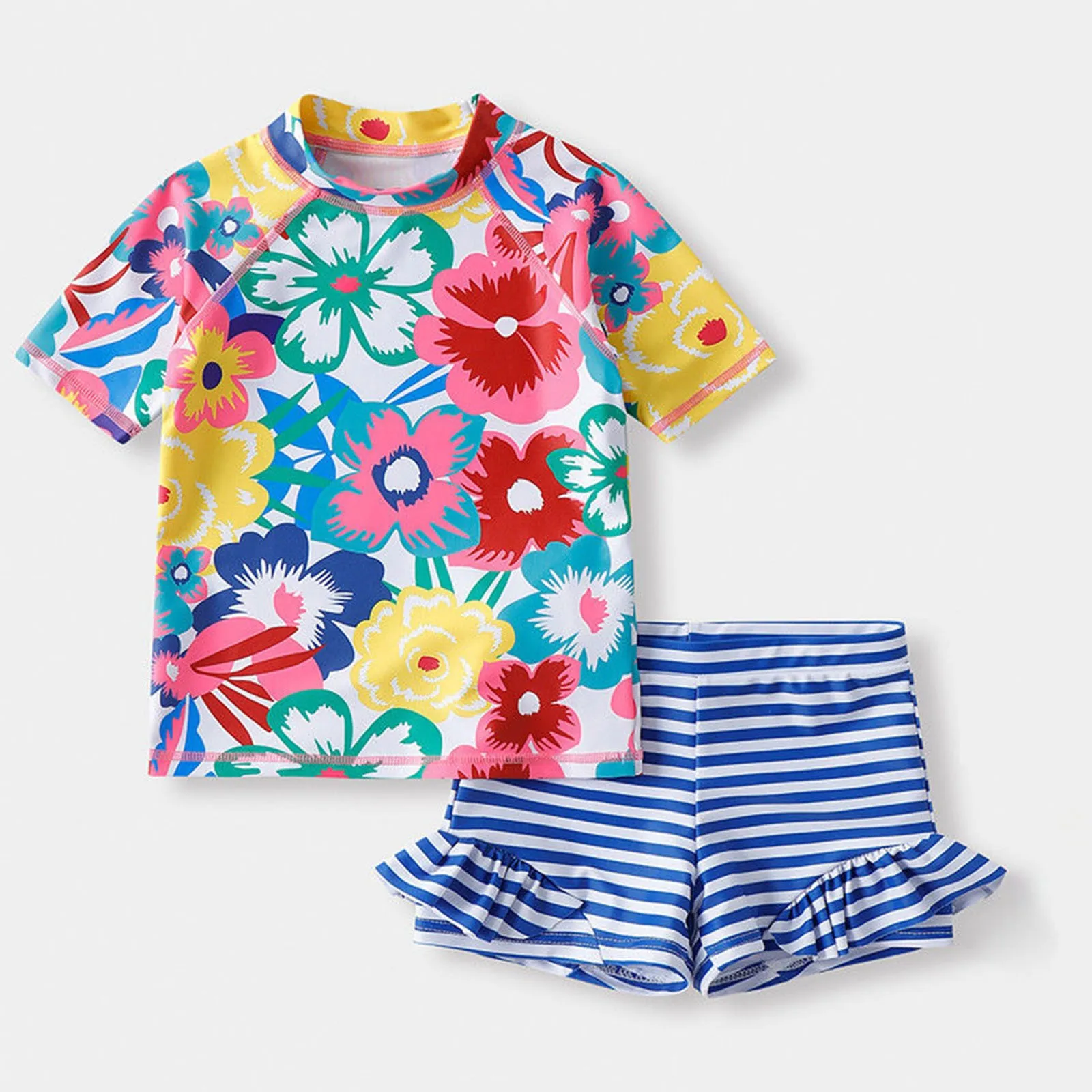 

Swimsuits Cover up Girls Baby Toddler Girl Swimsuit Baby Ruffle Swimwear Summer Beach Bathing Suit Swim Suits for Girls Size 6