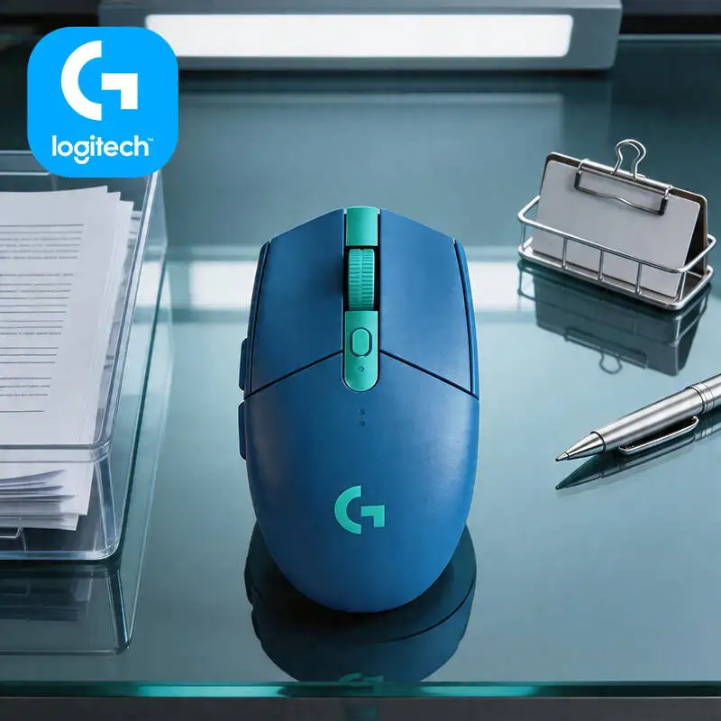 

Беспроводная мышь Logitech G305 LIGHTSPEED, 12000 DPI HERO, 6 программируемых кнопок, 250 часов автономной работы, легкий вес 99 г, для ПК и Mac
