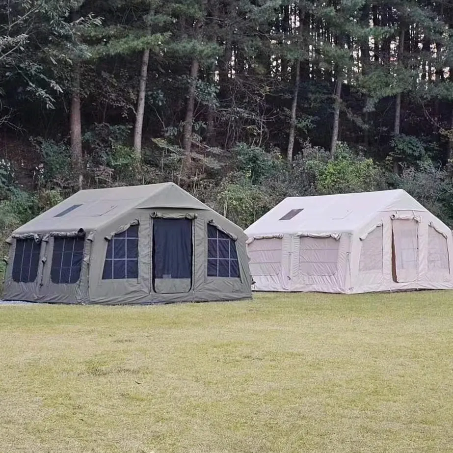 

13.68 Glamping Large Inflatable Hot Tents Outdoor Family Camping Tent for Trips