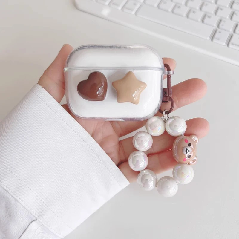 การ์ตูนสําหรับ apple airpods 4 กรณี AirPods pro 2/airpods 3/airpods 2 น่ารักจี้หูฟังฝาครอบ air pods Pro