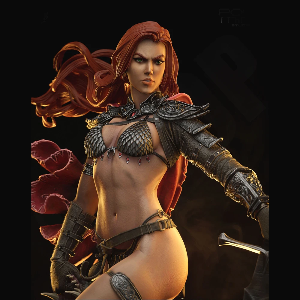 1/24/18/16 Scale Belle Sonja Beautiful Garage Model Resin Figures Assemble  Model Kit Unassembled And Unpainted 3d Statue Toy - AliExpress 26