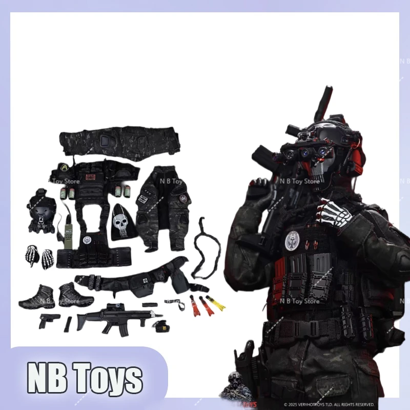 

VERYHOT M001 1/6 Scale Task Force Military Clothes Gun Accessories Set Model Fit 12" Male Soldier Action Figure Body
