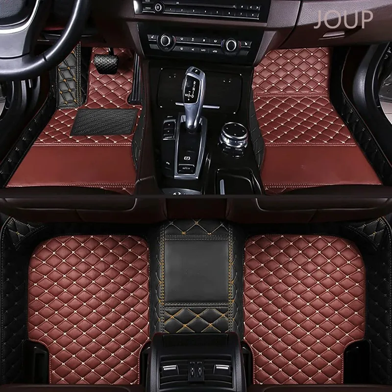 

Custom Car Floor Mats for Subaru Forester 2013-2018 Year Eco-friendly Leather Car Accessories Interior Details