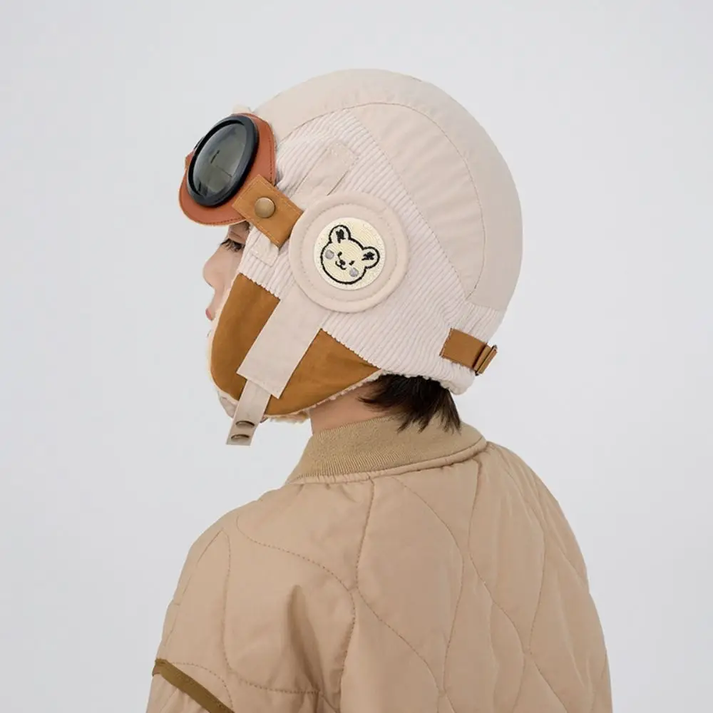 

Осенняя теплая детская пилотская шапка с милыми мягкими ушками, утолщенная шапка-ушанка в стиле Лэй Фэн для катания на лыжах