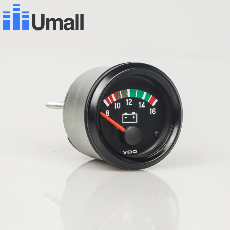 

52MM VDO Voltmeter Diesel Generator Set Accessories Voltage Meter 8-16V 16-32V 12V/24V Hohochai