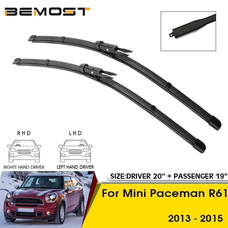 Car Wiper Blades For Mini Paceman R61 2013-2015 Windshield Windscreen Front Window Blades 20