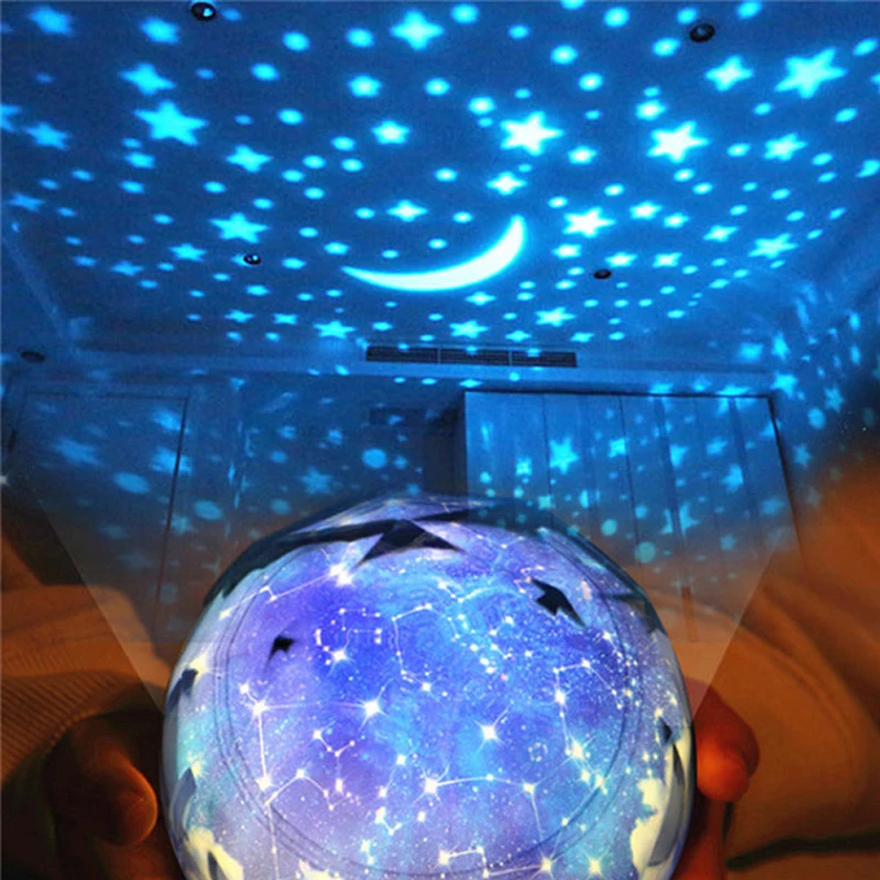 LED Night Light Starry Sky Magic Star Moon Planet Projector Lamp Universe Baby Nursery Light For Birthday Gift Led Night Light