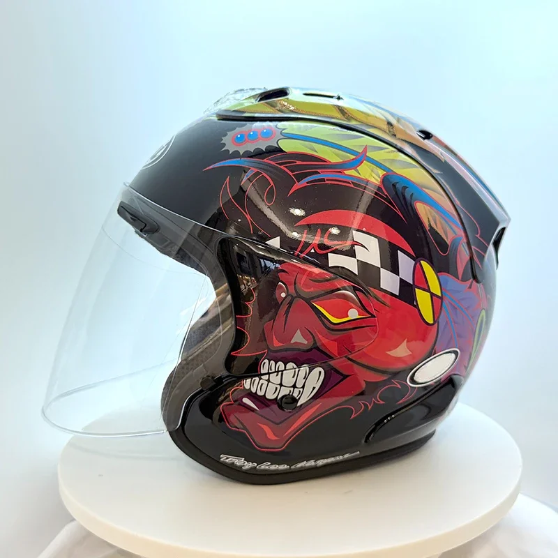 VZ-RAM Nakagami GP2 Half Helmet Unisex Motorcycle Off-Road SZ-R VAS Helmet Downhill Racing Mountain Cross Casco Capacete