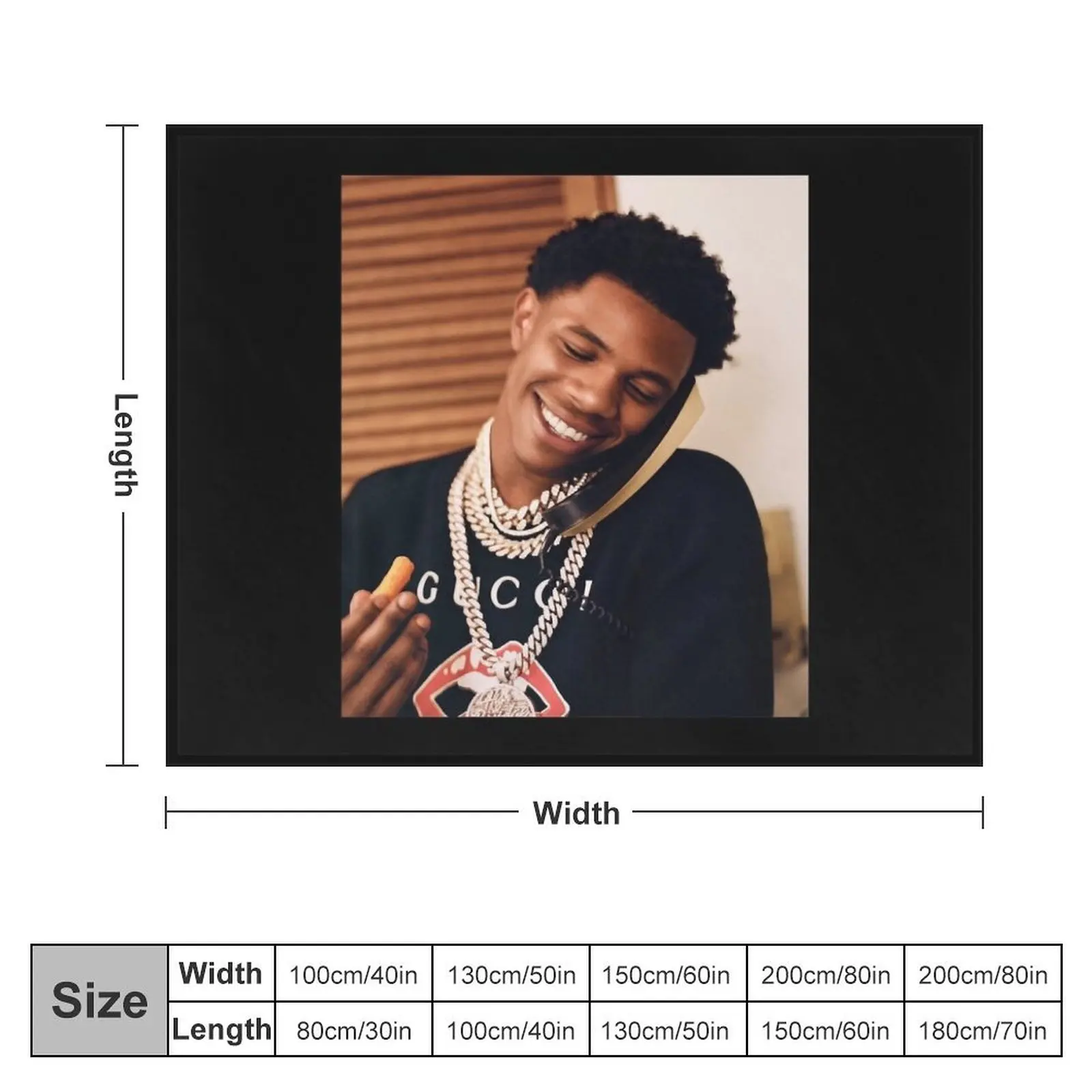 Funny Men Smile Long Classic Fan Throw Blanket Baby Bed valentine gift ideas Blankets