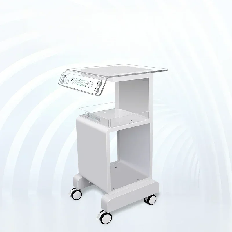 Trolley Cart Manicure Support Aesthetic Auxiliary Wheels Storage Car Beauty Salon Hairdresser Rollers Professional Household