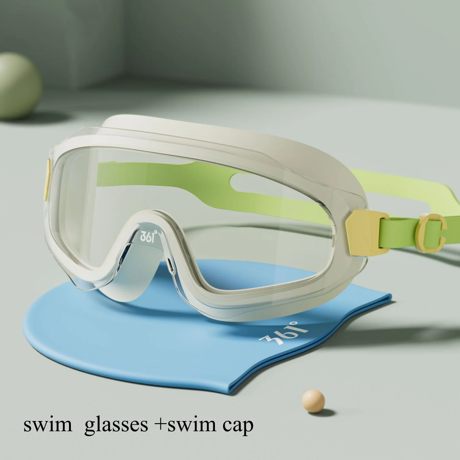 

Children Anti-Fog Professional Outdoor Water Sport Swim Glasses Cap Anti-UV WaterProof Adjustable Silicone Beach Goggles EyeWear
