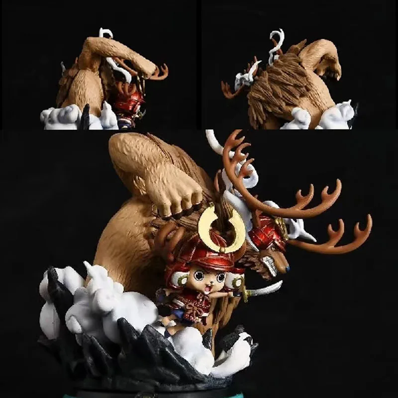 

14cm One Piece Figure Chopper Anime Figures Wano Onigashima Chopper Action Figurine Kawaii Statue Pvc Model Doll Collection Toys