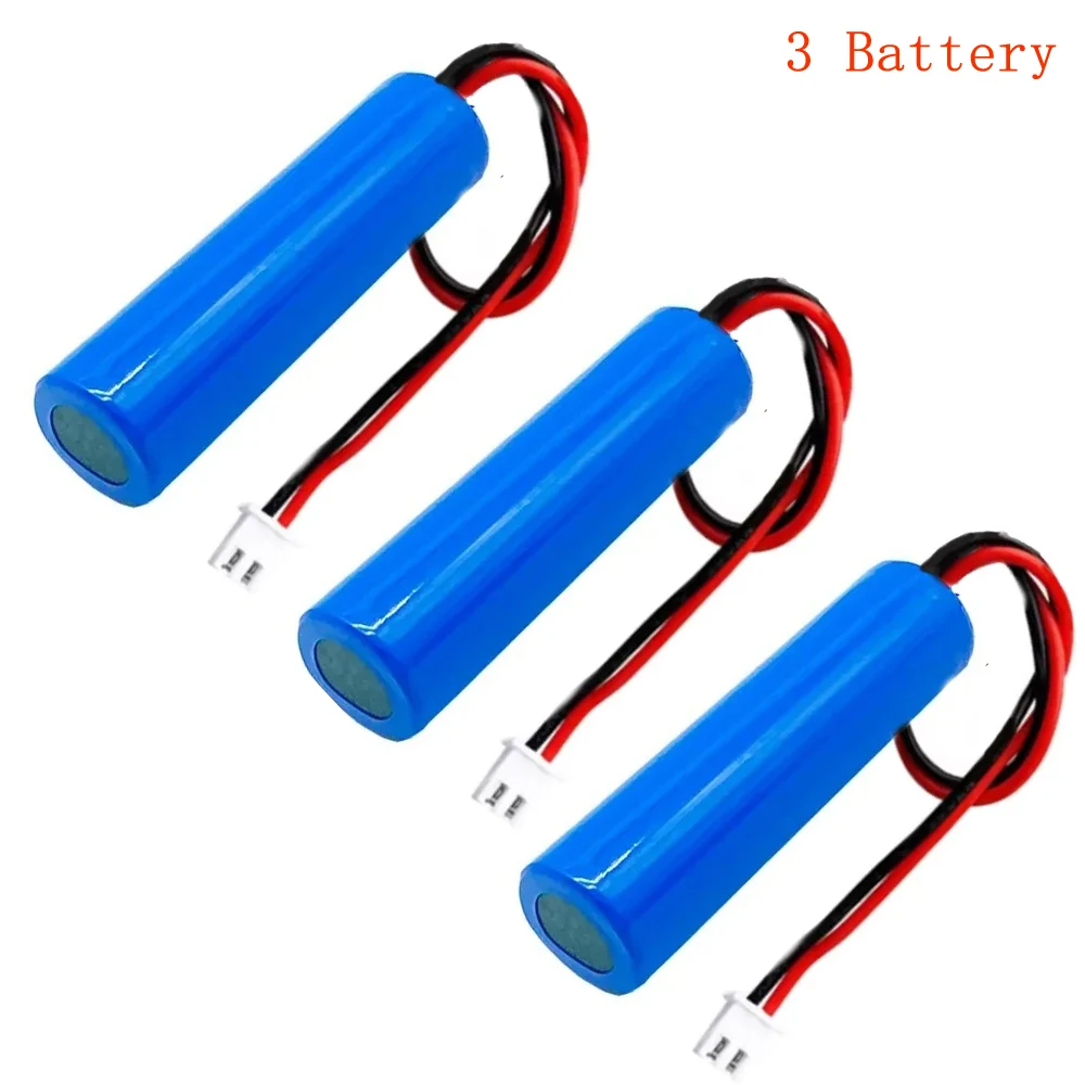 3.7V 18650 3800mAh Lithiumbatterij voor Zaklamp Bluetooth speaker Tondeuse Led Licht Speelgoedauto + PCB Bescherming Boord