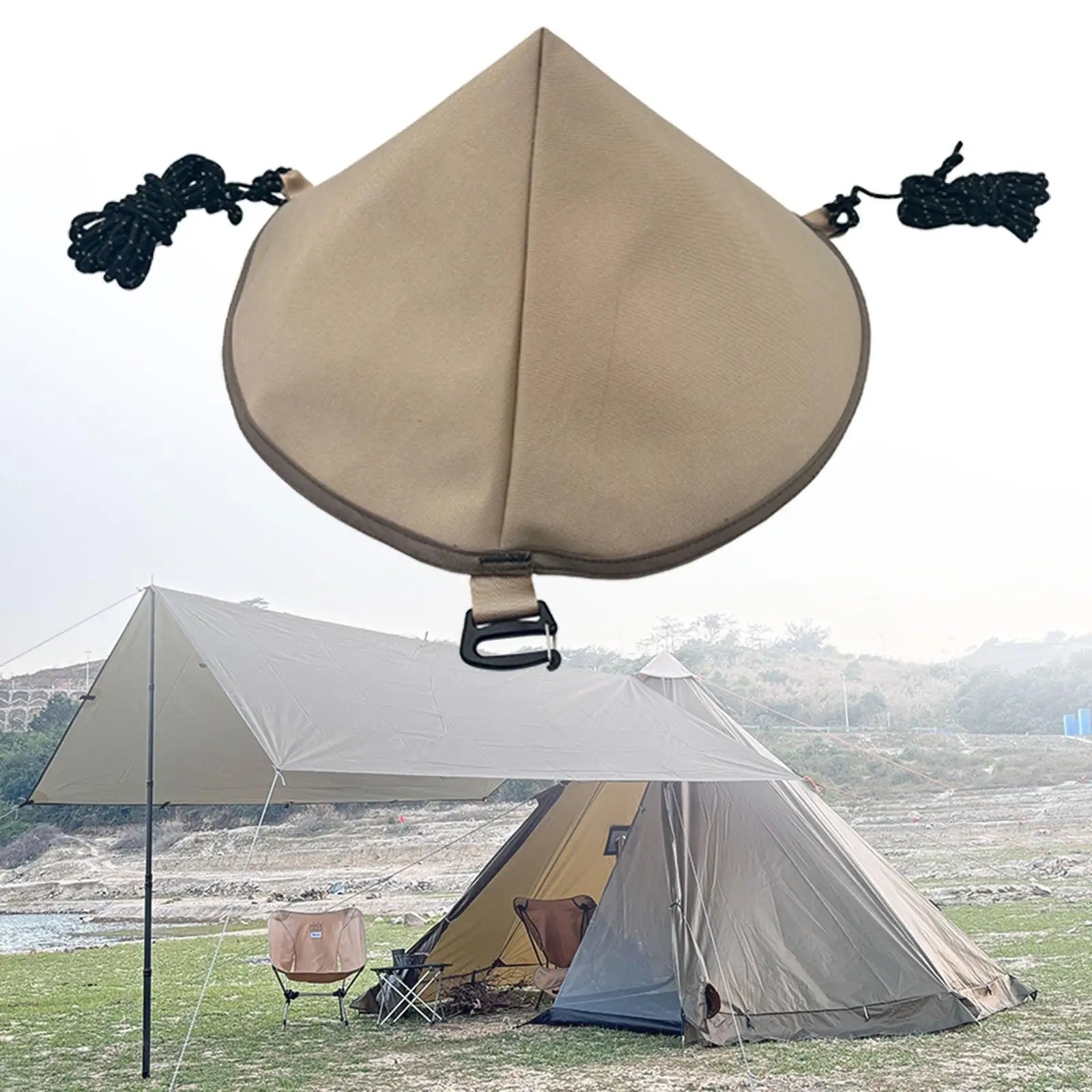 

Tarp Connecting Cap Waterproof Tent Connect Hat for Picnic Canopy Camping