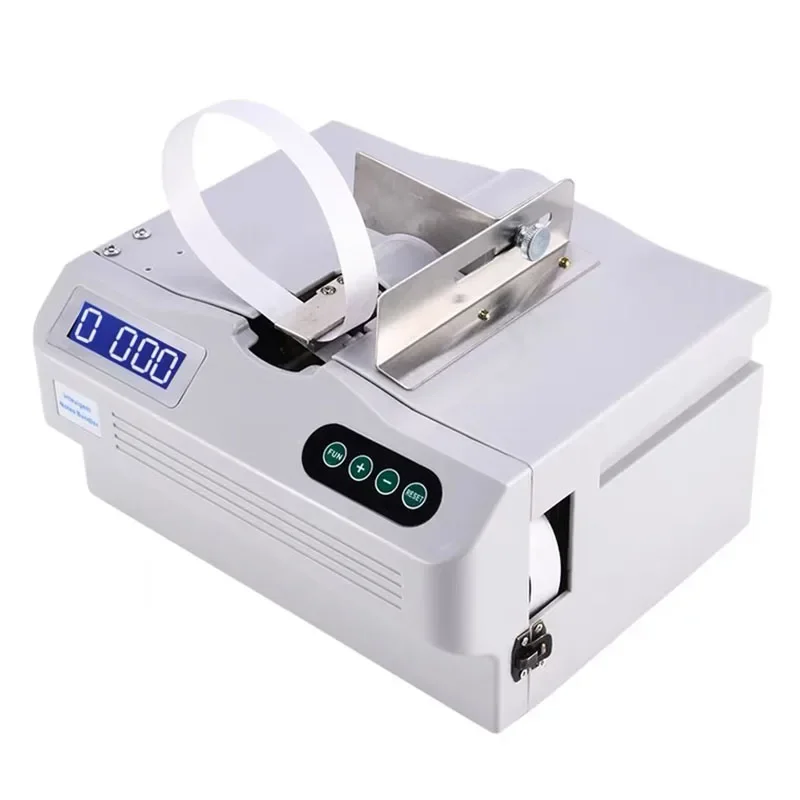 

Automatic paper tape binding machine, automatic banknote binding machine, document and receipt binding machine