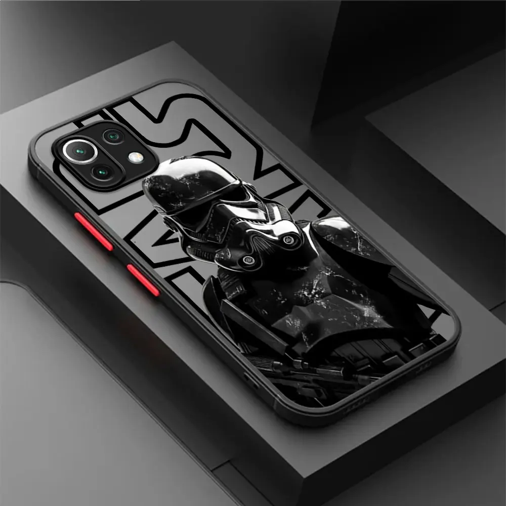 Soft Silicone Phone Case for Xiaomi Mi 12X Poco X3 Pro X4 NFC x5 C40 12 12T Pro 11T 11 Lite Star Mandalorians W-Wars Cover