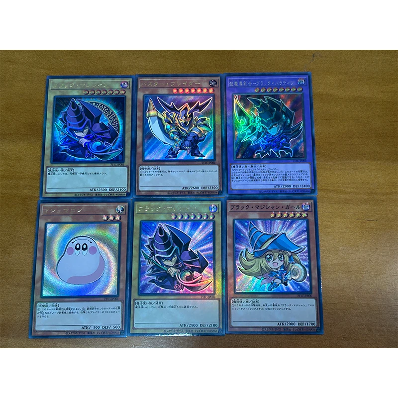 Yu-Gi-Oh! Black Magician Girl Black Magician The Iris sparksoul carta da collezione fatta in casa fai da te giocattoli regalo di compleanno di natale