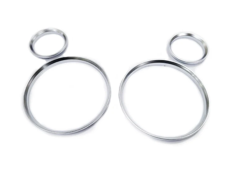 

M3 Style Matt Chrome Dashboard Dial Gauge Rings Bezel Trim For BMW E30