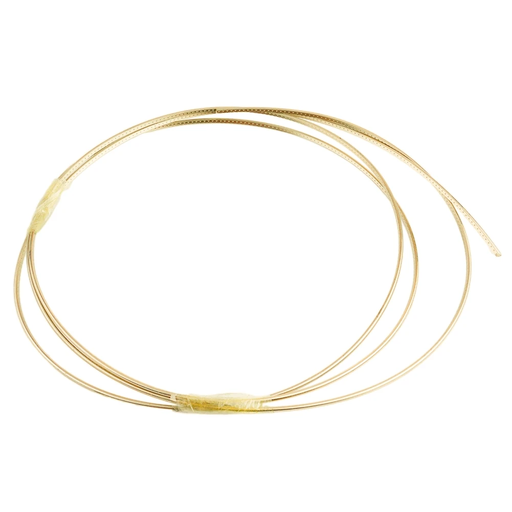 Brass Fret Wire for Musical Instruments 2 5 Metres Long with Size Range of 1 6mm to 2 4mm Perfect for Guitar Repairs