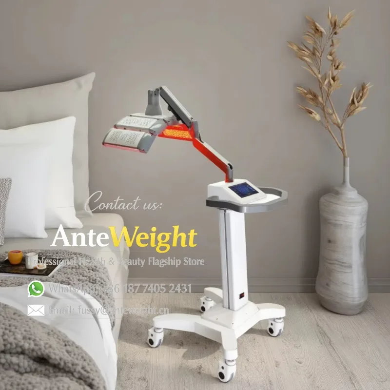 Full Body Infrared Red Light Therapy Panel for Hair Growth & Wellness PDT Beauty Equipment Stand