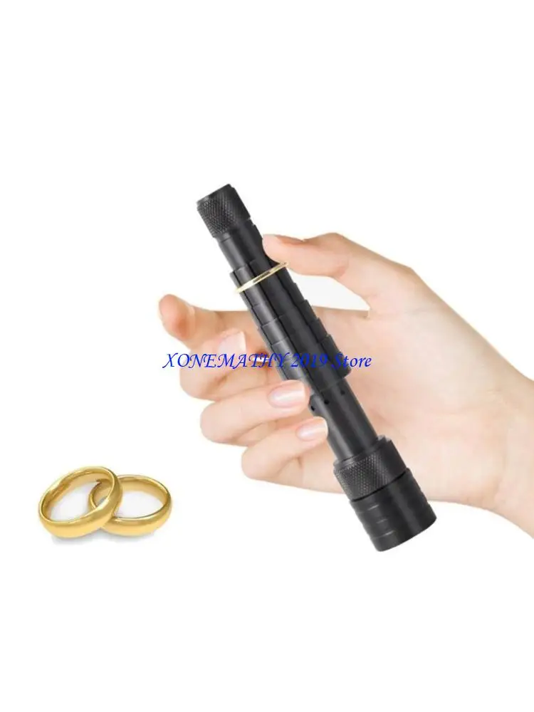 

F42F Ring Stretcher Enlarger Expander Jewelry Making Accessories Mandrel Wedding Band Sizer Jewelry Ring Sizing Tool for Ring