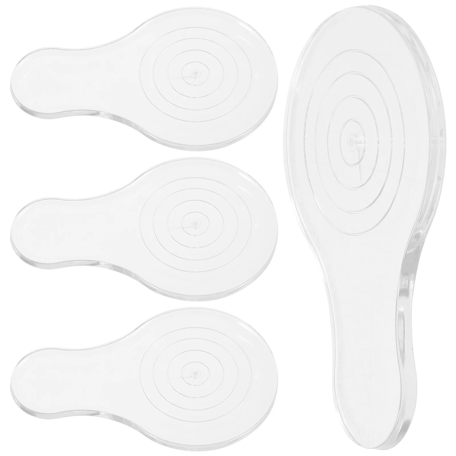 4 قطعة أداة لف الورق البلاستيكية DIY بها بنفسك الحرفية اللف الشباك جهاز المحمولة قابلة لإعادة الاستخدام اليدوية بطاقات المعايدة الزفاف #4