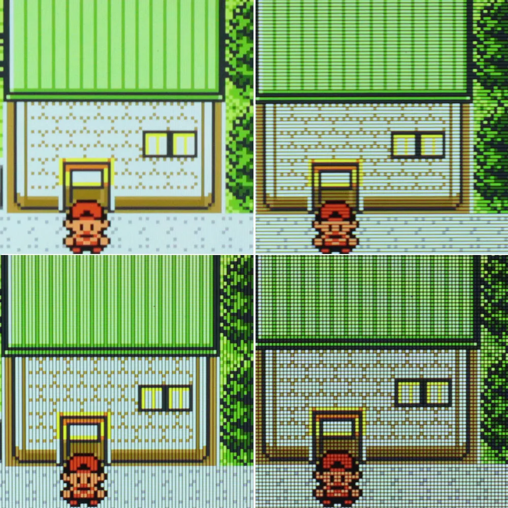 Picture 5: Q5 GBC IPS LCD Backlight Screen Logo Color Changeable Kits With Pre-cut Shell Adjustable OSD menu For GameBoy Color Console