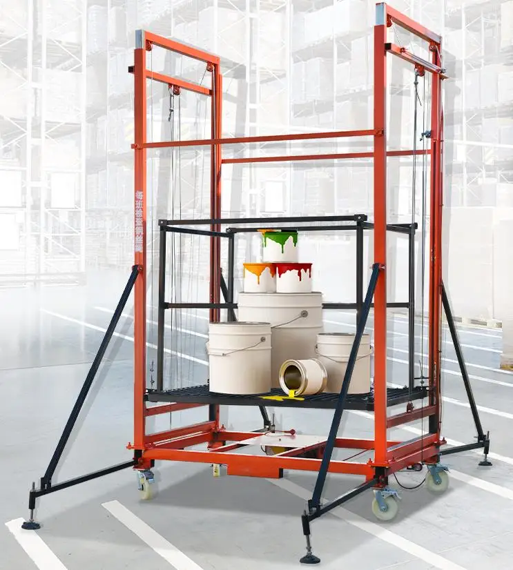 

Self Propelled Hydraulic Lift Tables Electric Lifting Scaffolding Work Platforms for Construction Aerial Work
