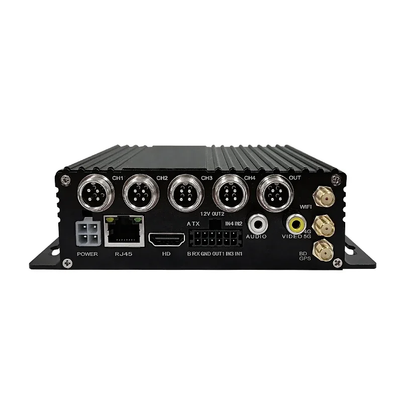 ST9704 4channel TF Card Mobile Digital Video Recorder with 4G WIFI GPS MDVR Supports Custom Language and Logo