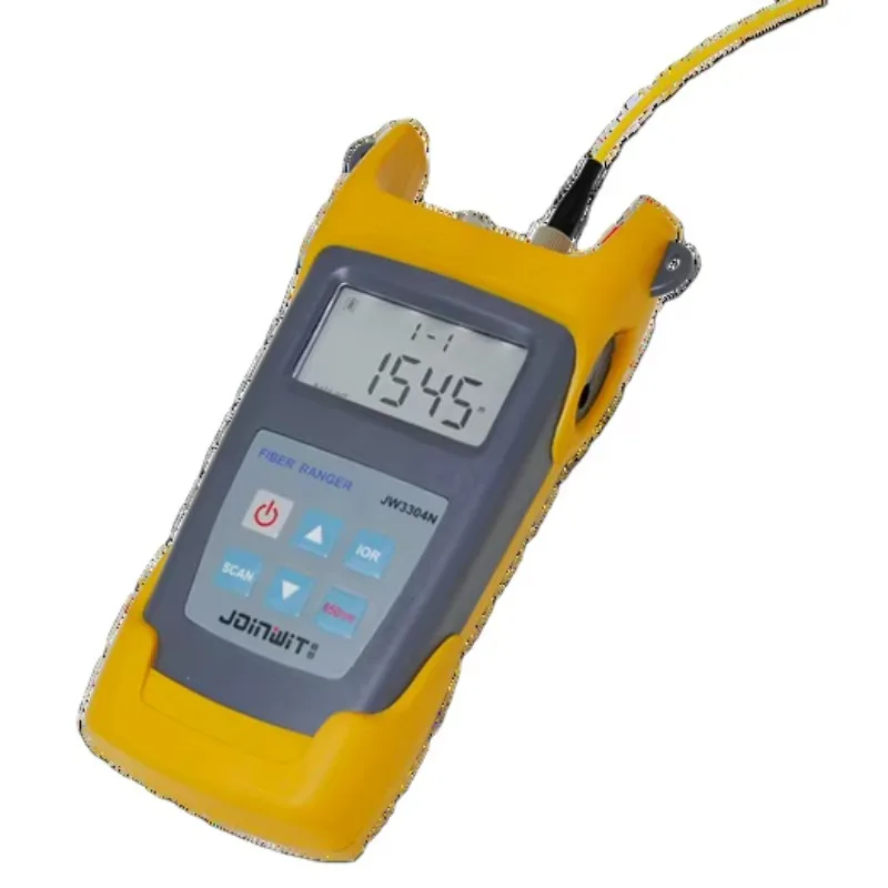 JW3223 Handheld Fiber Optic Tester OPM VFL Visual Fault Locator Fiber Multimeter 1310/1490/1550 Wavelength Fiber Testing Tool