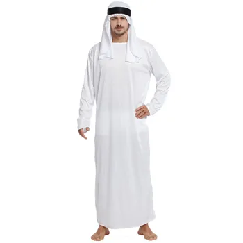 Tenues masculines arabe Uae Robe pour hommes manches longues...