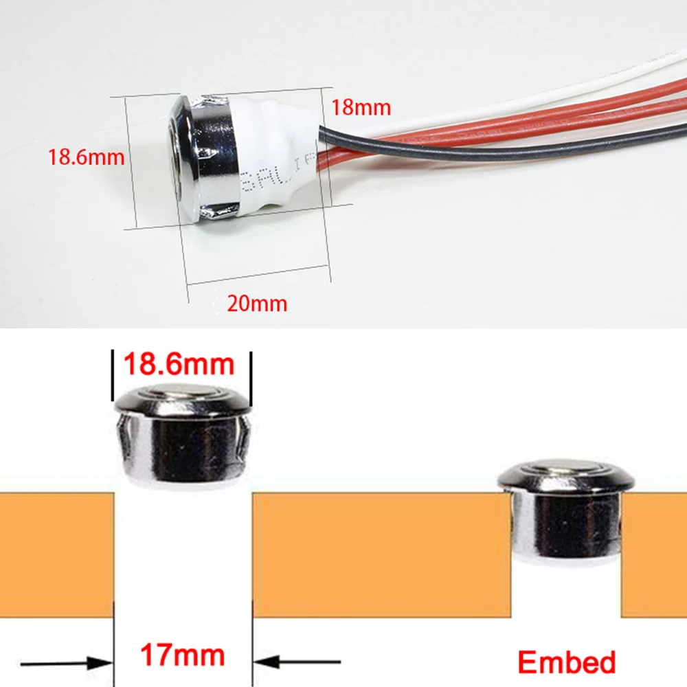 4A DC 5V 12V 24V bezstopniowy przełącznik LED ze ściemniaczem dotykowy do paska LED DIY światło szafkowe do szafy na łóżko