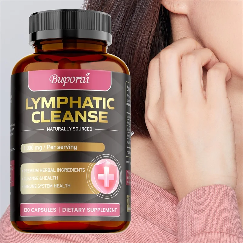 

Lymphatic Cleanse Supplement - Lymph System Health Support, Cleansing & Detox, Improves Overall Well-being