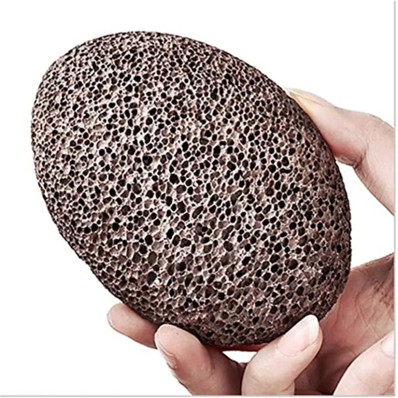 Exfoliated Volcanic Stone For Feet, Rubbing Feet And Removing Dead Skin, Foot Scrubber Remover With Rope For Hanging