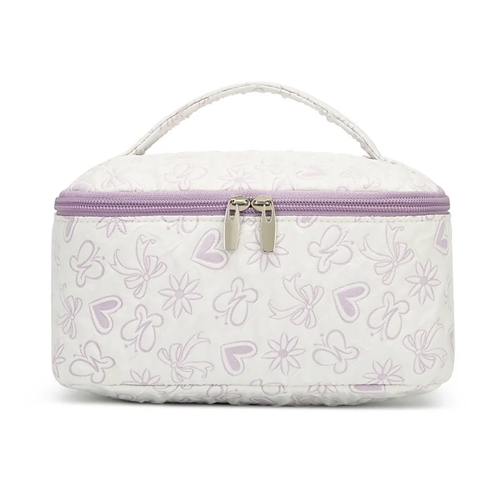 New Large Capacity Makeup Bag Floral Pattern Simple Travel Cosmetic Bag Fashion Cosmetic Storage Bag Travel