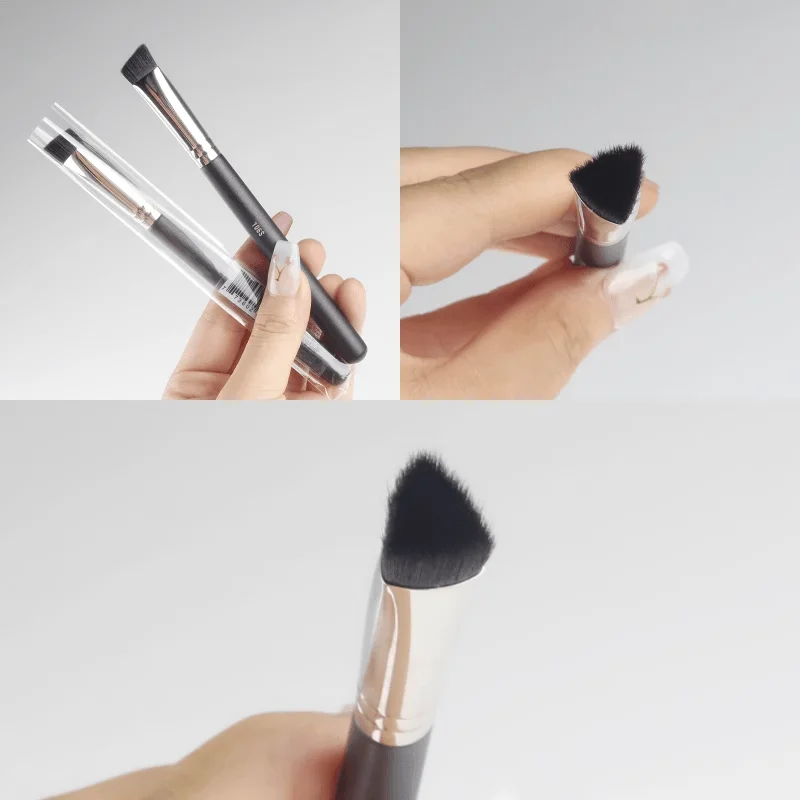 106s Triangular Slope Shape Concealer Brush Concealing Dark Circles Pockmarks Spots Blemishes Concealer Makeup Brush