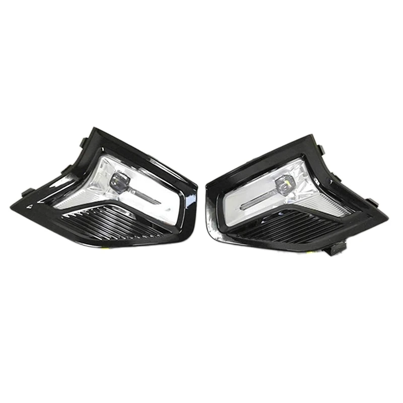 

LED Daytime Running Light DRL For Ford Fusion Mondeo 2019 2020, 6000K LED Front Bumper Fog Lamp With Fog Lamp Cover