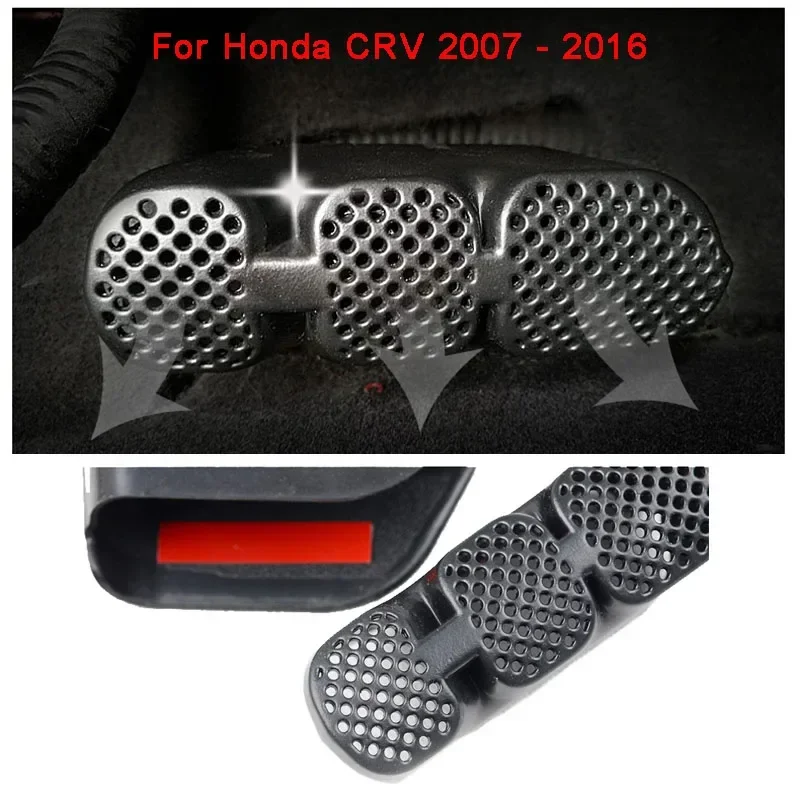 Air Outlet Cover for Honda CRV CR-V 2007-2016 Under Front Seat AC Air Condition Outlet Vent Cover Net Interior Air Duct Grille