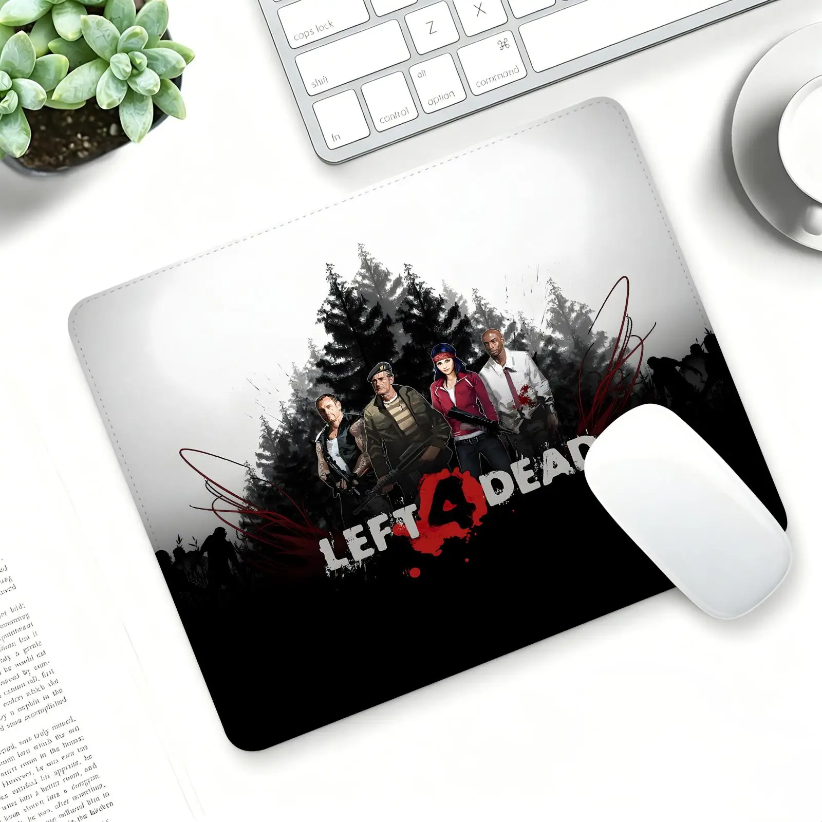 Left 4 Dead 2  Mouse Pad Regular gaming mouse pad  Office mouse pad Laptop desk mat Stitched edge S/M/L size mouse pad