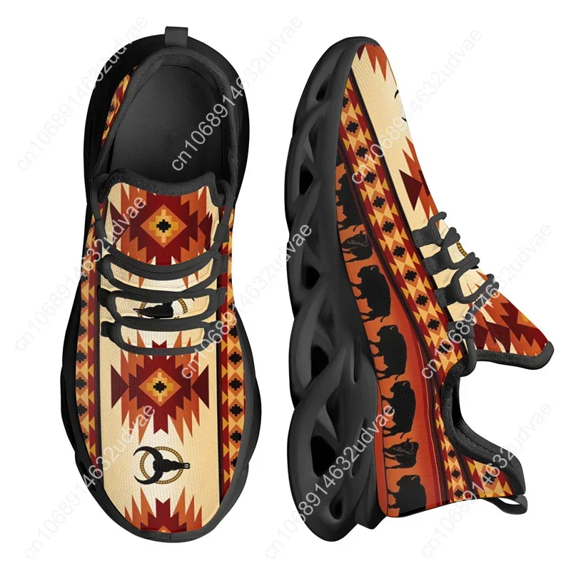 Amerika Retro Dames Casual Hardloopschoenen Ademende Graffiti Print Dames Gevulkaniseerde Schoenen Outdoor Dikke Zapatos Para Mujeres