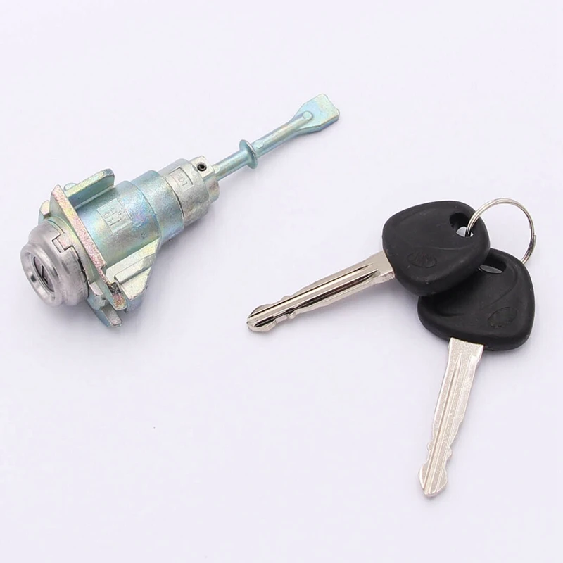 Left Driver Door Lock Cylinder 2 Keys 81970-2HA00 Fit For 06-10 Hyundai Elantra