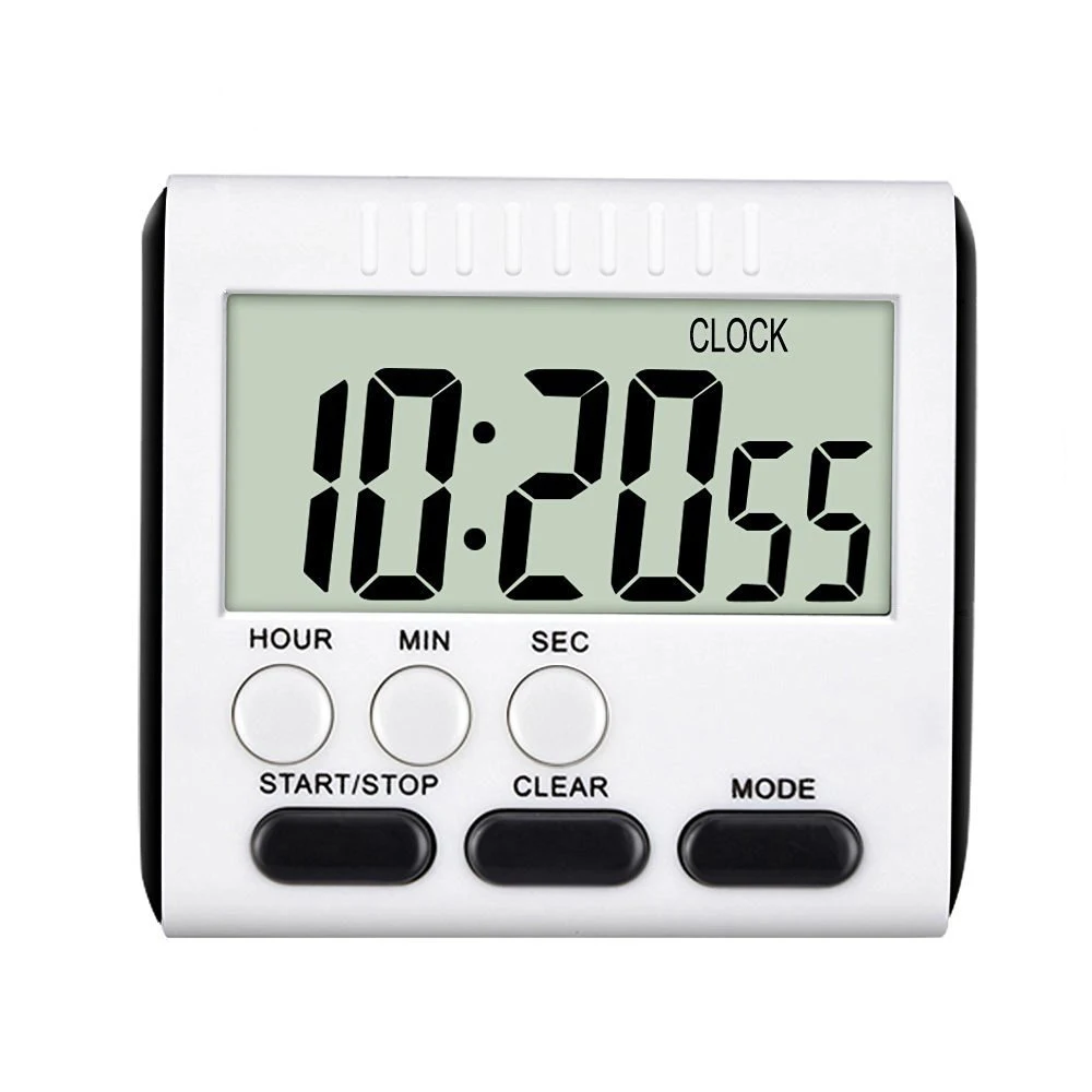 Digital Display Cooking Alarm Clock Kitchen Timer Sleep Stopwatch Clock House Kitchen Accessory Countdown Timer Magnet Clock