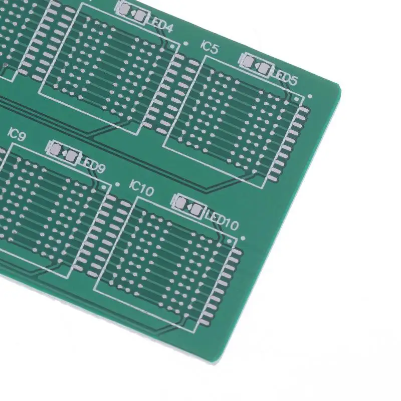 [YA]BGA Chip Soldering Practice Board Kit Decimal Flowing Lights Teaching Practical Training Soldering Practice Loose Parts