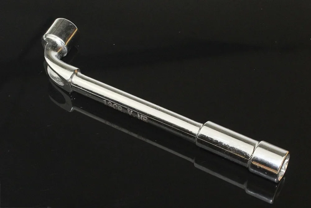 Utoolmart Innensechskant-Steckschlüssel L-Form 13 Mm – Verchromt, Aus Cr-V Stahl, Für Enge Räume Und Mehr Drehmoment