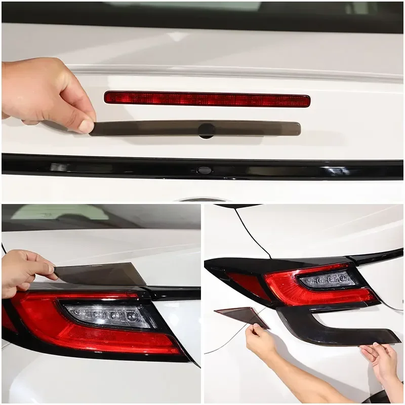For Subaru BRZ For Toyota 86 22 Rear Lamp Shade Brake Indicator Light Reversing Lamp Blackened Tail Lamp Cover  Auto Accessories