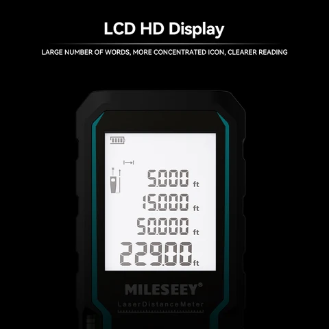 Лазерный дальномер Mileseey S6 - точные измерения до 60 м — фото товара