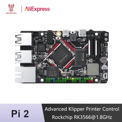 BIGTREETECH Pi 2 3D Control Board 2GB LPDDR4 Rockchip RK3566@1.8GHz CSI DSI Interfaces Advanced Klipper Printer Control for M8P