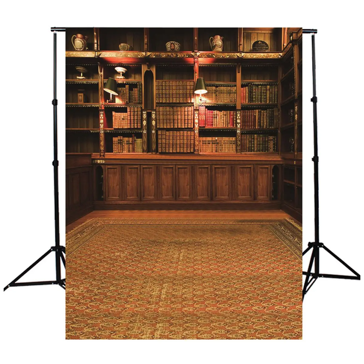 أخبار 2 قطعة خلفية دعامة ستارة خلفية استوديو زهرة صور خلفية أرضية للتصوير الفوتوغرافي، 5X7FT و3X5FT #1