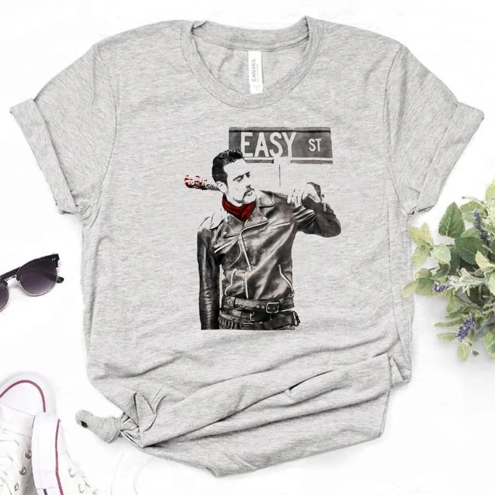 the Walking Dead tshirt women anime t-shirts girl funny streetwear designer clothing